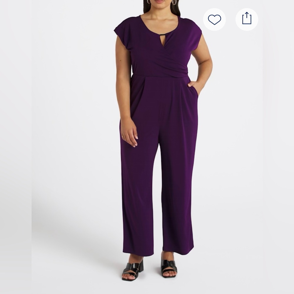 Gilli Elegant Purple Jumpsuit